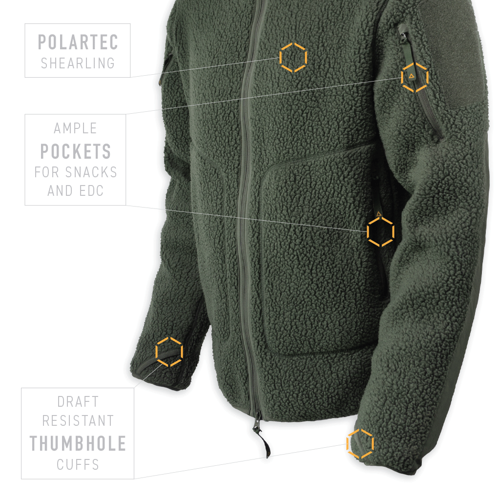 GRR X PDW Beast Hoodie - Badlands Green – G.R.R.