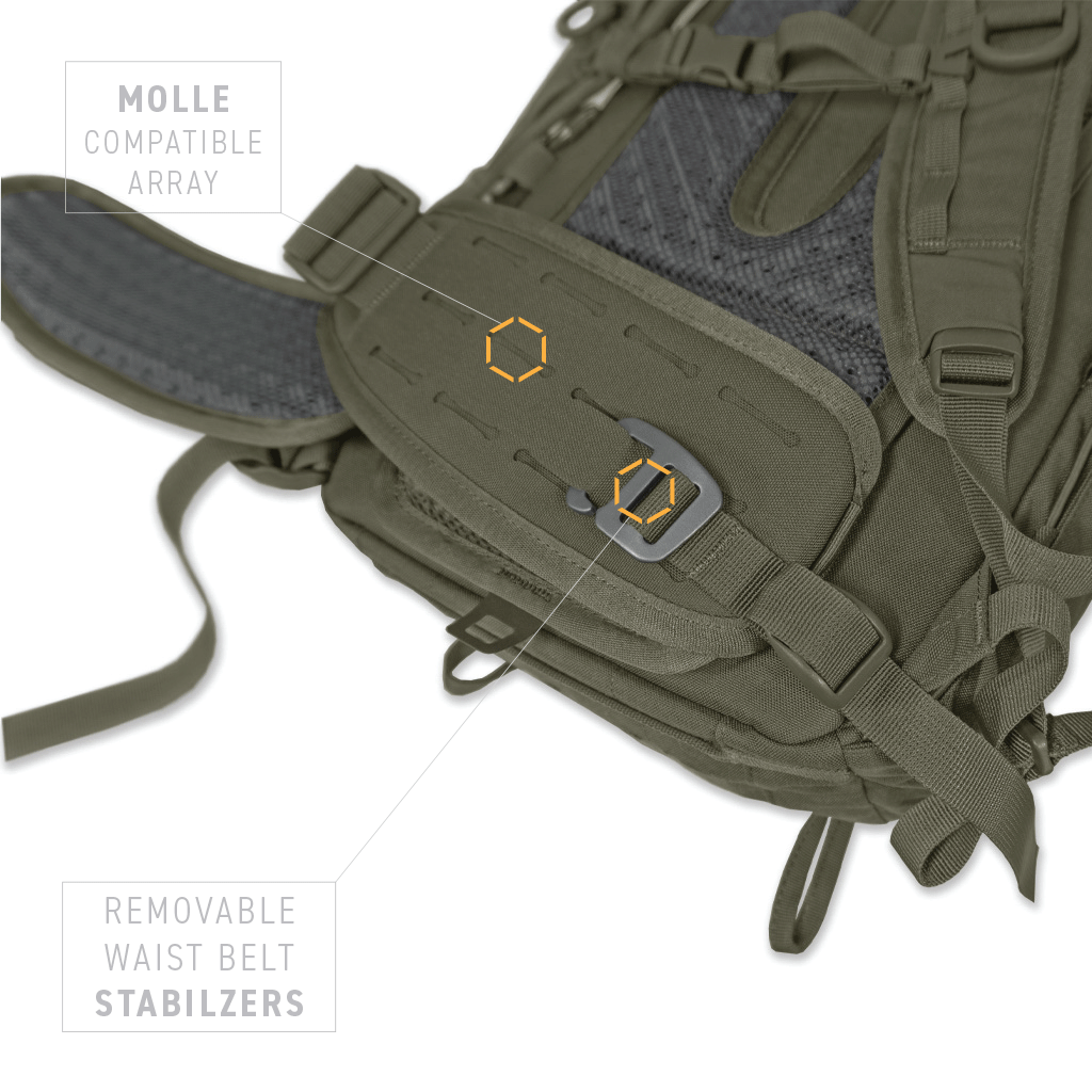 GRR X PDW WUULF Pack 24L - Ranger Green – G.R.R.